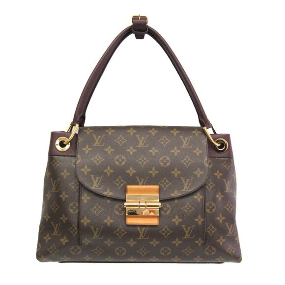 LOUIS VUITTON Brown Monogram Shoulder Bag - Picture 1 of 12